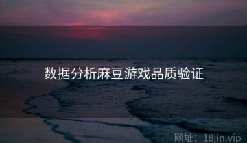 数据分析麻豆游戏品质验证