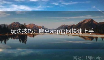 玩法技巧：麻豆app官网快速上手