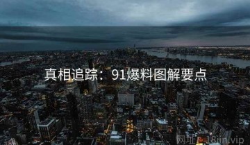 真相追踪：91爆料图解要点