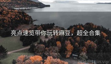 亮点速览带你玩转麻豆，超全合集