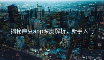 揭秘麻豆app深度解析，新手入门