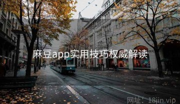 麻豆app实用技巧权威解读